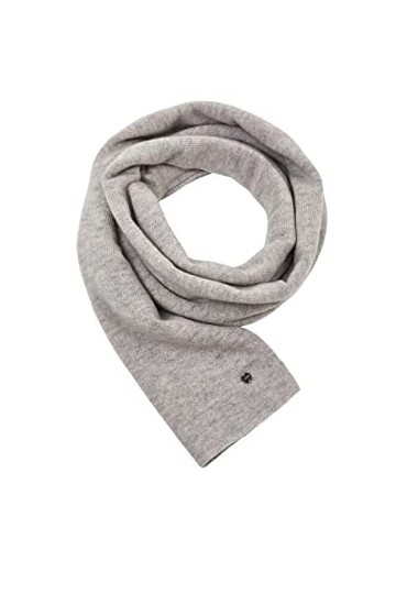 ESPRIT 102EA1Q335 Écharpe Mode, Pastel Grey, Taille Unique Femme