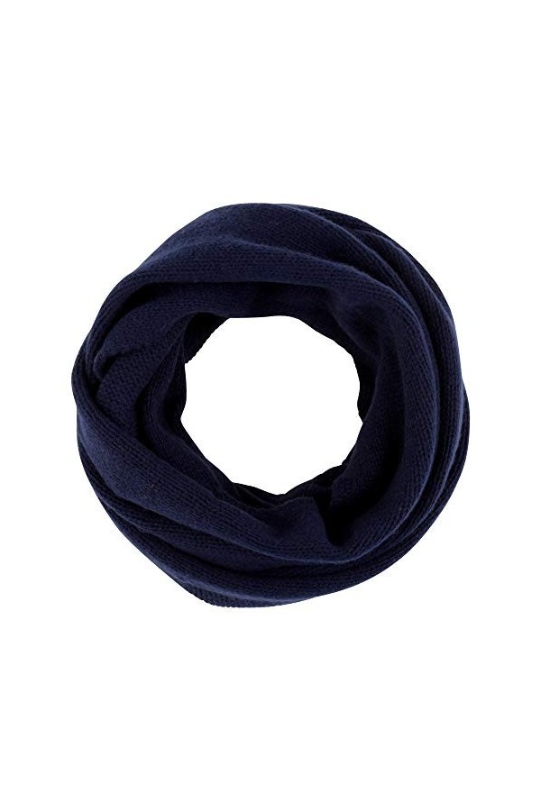 LES POULETTES - Echarpe Tube 100% Cachemire 4 Fils Volume Classics - Vert