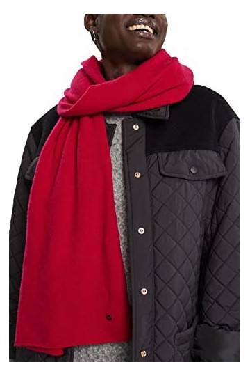 ESPRIT 102Ea1Q335 Écharpe de Mode, 650/rose foncé, Taille Unique Femme