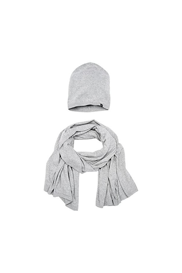 Marc OPolo 710520509015 Echarpe, Grau Stoney 951 , Taille Unique Femme