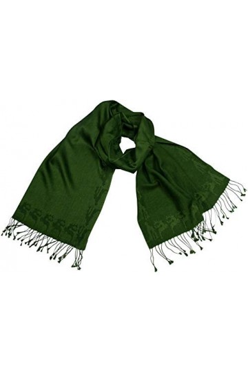 Shirin Sehan - Echarpe - Femme Vert Pinie taille unique