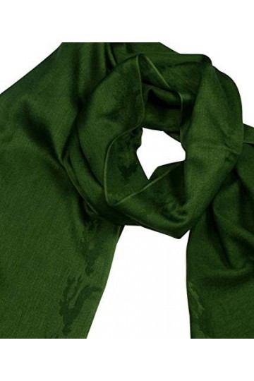 Shirin Sehan - Echarpe - Femme Vert Pinie taille unique