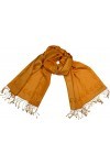 Shirin Sehan - Echarpe - Femme Orange mangue taille unique