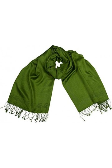 Shirin Sehan - Echarpe - Femme Vert olive taille unique