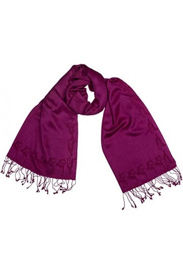 Shirin Sehan - Echarpe - Femme Rose magenta taille unique