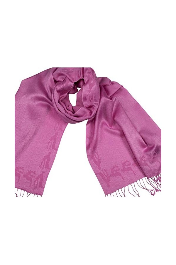 Shirin Sehan - Echarpe - Femme Rose Rose taille unique