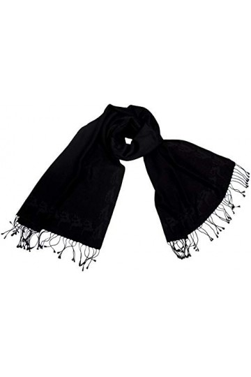 Shirin Sehan - Echarpe - Femme Noir Noir taille unique