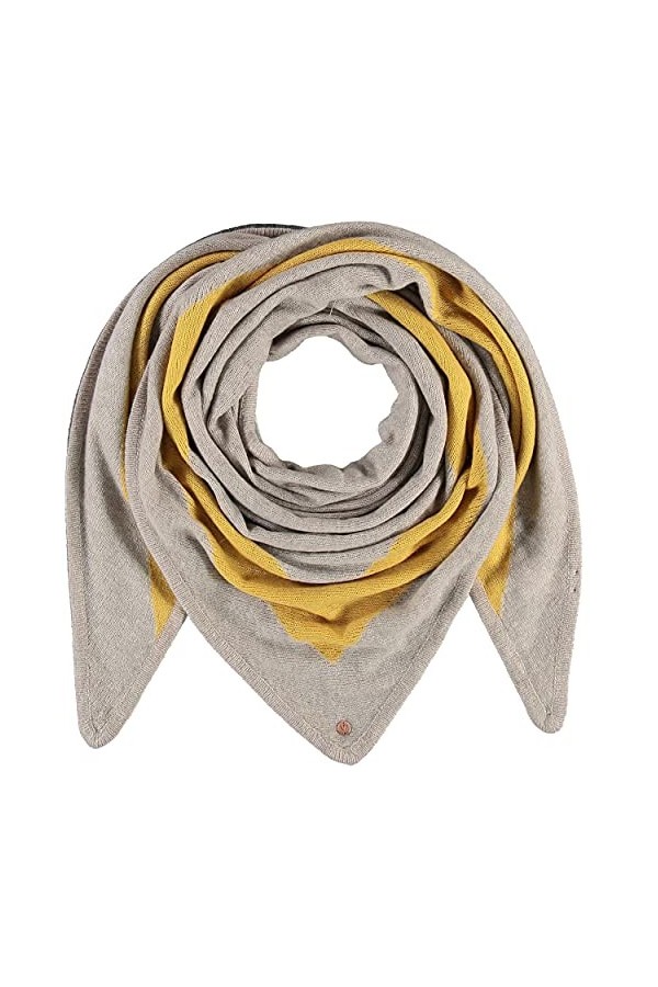 FRAAS Echarpe femme - Echarpe triangulaire en cachemire mélangé pour lautomne et lhiver - 200 x 87 cm - écharpe légère en c