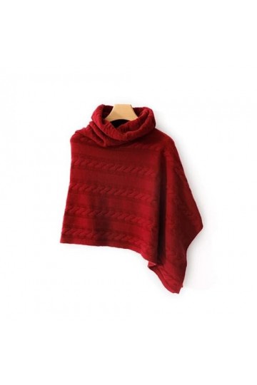 Châle irrégulier pur cachemire écharpe à lextérieur garder le cou au chaud épais col roulé couverture de voyage Cardigan fou