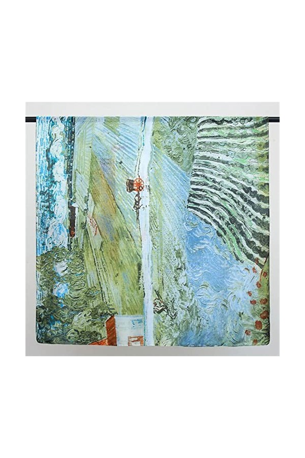 YWSZJ 180 * 90cm Femmes écharpe en Soie Peinture de Longues châles de Printemps et enveloppements for Les Dames Couvre-up de 