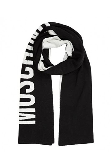 Sciarpa donna Moschino nero C23MO017 50205 M5639 TAGLIA UNICA