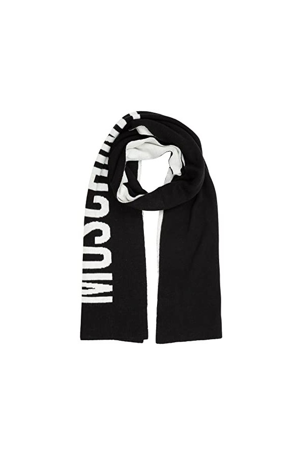 Sciarpa donna Moschino nero C23MO017 50205 M5639 TAGLIA UNICA