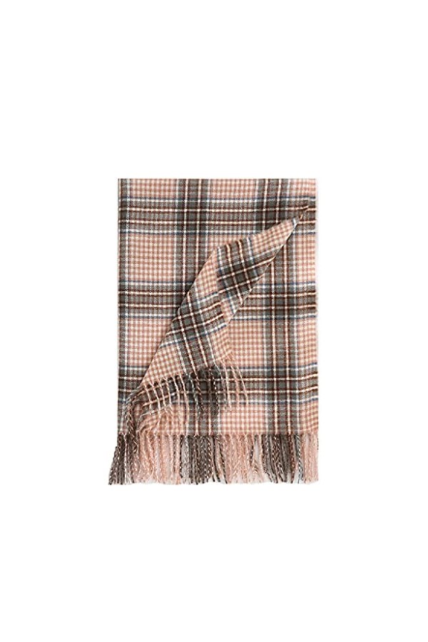 Écharpe en cachemire synthétique pour femme - Chaude - Confortable - Doux - Décontractée - Couverture épaisse pour femme