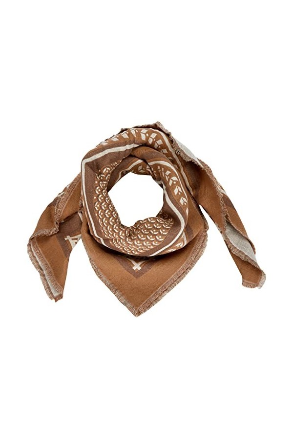 BOSS C_ lalice Écharpe, Beige Moyen 260, Taille Unique Femme