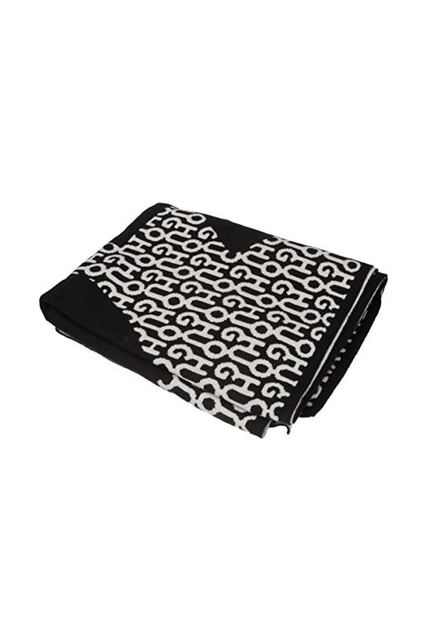 HUGO Women-Z 691 Écharpe, Noir 1, Taille Unique Femme