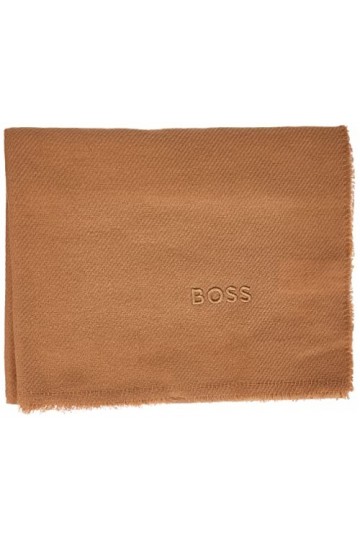 BOSS Lacore_1 Écharpe, Beige Moyen 260, Taille Unique Femme