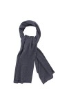 LES POULETTES - Echarpe Large 100% Cachemire 2 Fils - Gris clair