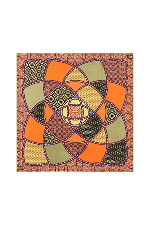 Roeckl Kaléidoscope 100 x 100 Écharpe, 555, Taille Unique Femme