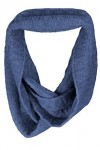 Love Cashmere Écharpe à linfini pour Femme en 100% Cachemire - Blu Jean - Fait main à Écosse