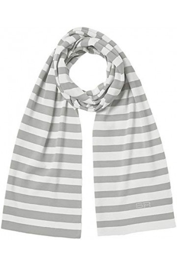 Sonia Rykiel Echarpe Femme, Blanc Naturel-Acier 151 , Taille Unique