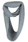 Love Cashmere Écharpe à linfini pour Femme en 100% Cachemire - Gris Clair - Fait main à Écosse