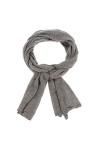 LES POULETTES - Echarpe 100% Cachemire Classics - Gris