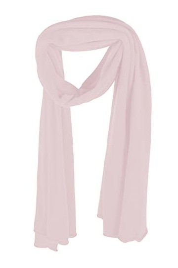 Shorts of Hawick Love Cashmere Écharpe portefeuille 100 % cachemire pour femme Rose pâle Fabriqué en Écosse, rose pâle, taill