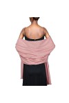 PIOYMEYA Echarpe Chale Ivoire Femme Hiver Grosse Écharpe Foulards Pashmina Etole Mariage