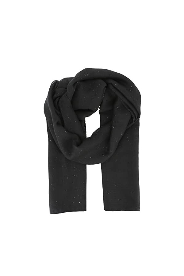 Foulard Femme Paillettes 100% Viscose - Grand Foulard Long et Rectangulaire 180cm x 90cm - Foulard Original Chic Coloré et Pa
