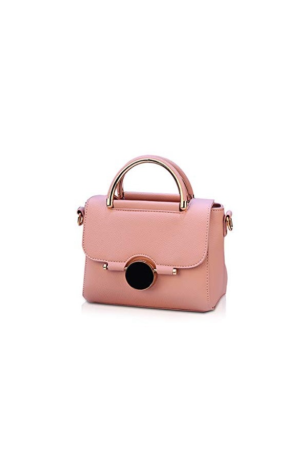 Nicole & Doris Petit Sac Bandoulière Femme Trapèze Sac à Main Porté Epaule Cuir PU - Pochette Soirée Mode Travail Shopping El