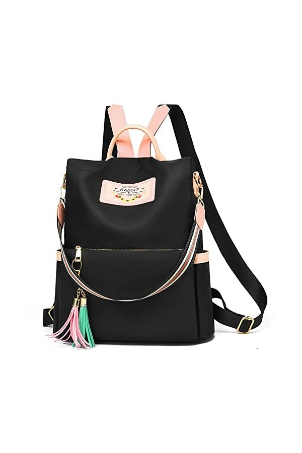 Petit Sacs à Main Portés Dos Femme, Convertible Antivol Leger Fille Elegant Tendance Bandoulière Impermeable, Cartable de Loi