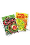Carte à gratter Annonce Grossesse - bébé arrive bientôt ! 4 Cartes"Bébé arrive bientôt!" Million cash, mega jackpot, Roue d