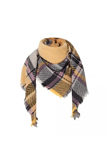 Générique Echarpe Femme Hiver Châle Doux Etole Longue Énorme Foulard Écharpe Triangle Mode Châles Jolis Cadeaux