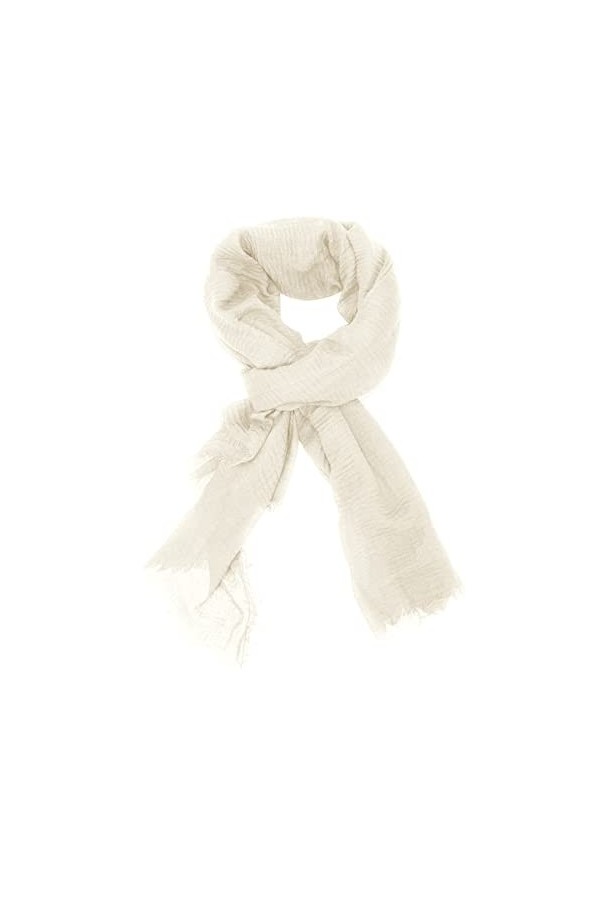 Digitek Echarpe Femme- Echarpe en Coton et Lin, Echarpe Châle Doux Etole Léger Femme à La Mode pour Femmes Elégant Echarpe Fo