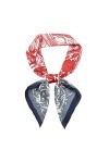RIIQIICHY Foulard Femme Écharpe Etole Carré Bandana Multi-motifs70x70cm