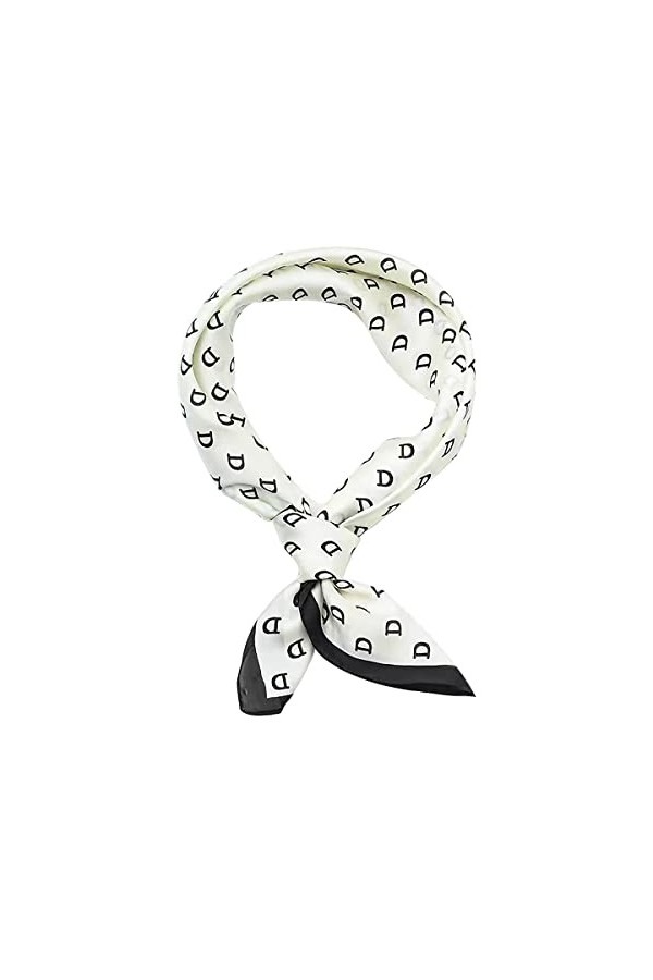 CCAIPU écharpe en soie pour femme - écharpe en soie de haute qualité, 100% imitation soie, peut être combinée avec une grande