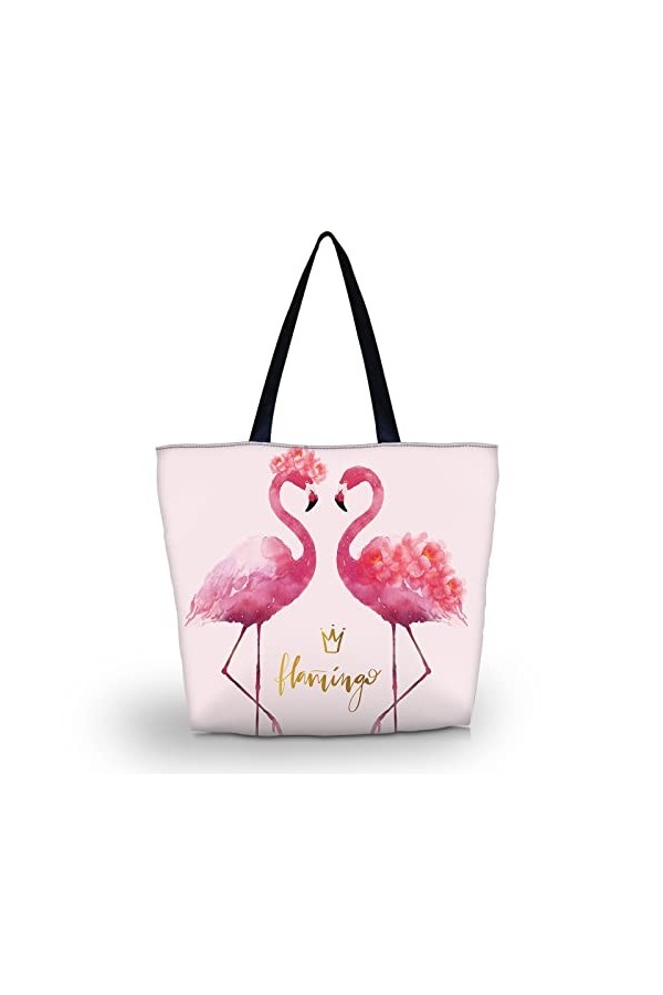 AOKSUNOVA sac shopping sac en tissu pliable sac en tissu imprimé cabas design paresseux pliable 43 x 35 x 10 cm