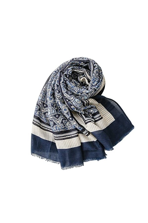 FAIRYGATE Echarpe Femme Longue écharpe Chaude Grande Châles Doux Foulards Glands Elégant Wrap Châles Etoles Écharpe 63102