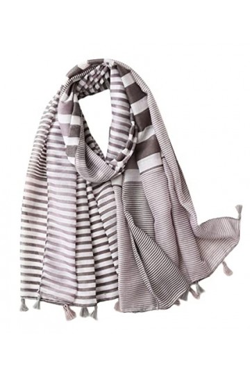 FAIRYGATE Foulards Echarpes Femme Homme Châle Wrap Automne Hiver Etoles Mariage Touché Soyeux Multi-Couleur Elégant pour Part