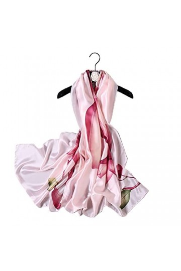 FAIRYGATE Foulards En Soie Rétro Imprimé Motif Géométrique Rayures Écharpe Doux Chaud dAutomne Hiver Etoles Châle De Plage T