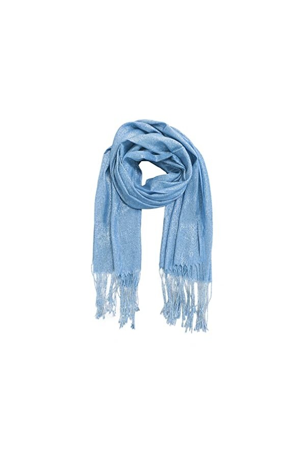 Écharpe/étole/couvre épaule femme élégante fibre de Viscose cod.230, gris clair ral 7035 