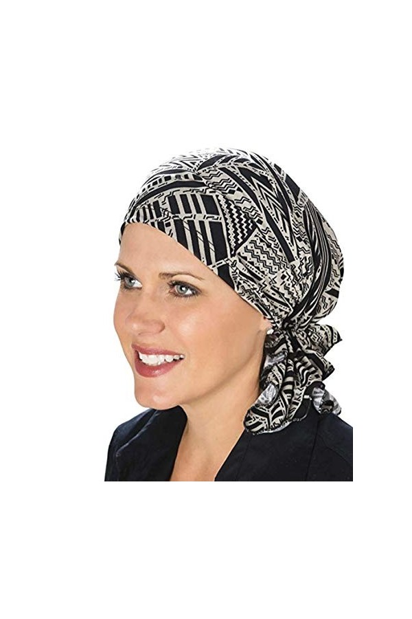 Amorar Chapeau de Chimio, Femmes&nbsp; Écharpe en Coton Turban Bandana Foulards Tête Bonnet Hijab Hairband pré-attaché de Perte de