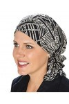 Amorar Chapeau de Chimio, Femmes&nbsp; Écharpe en Coton Turban Bandana Foulards Tête Bonnet Hijab Hairband pré-attaché de Perte de