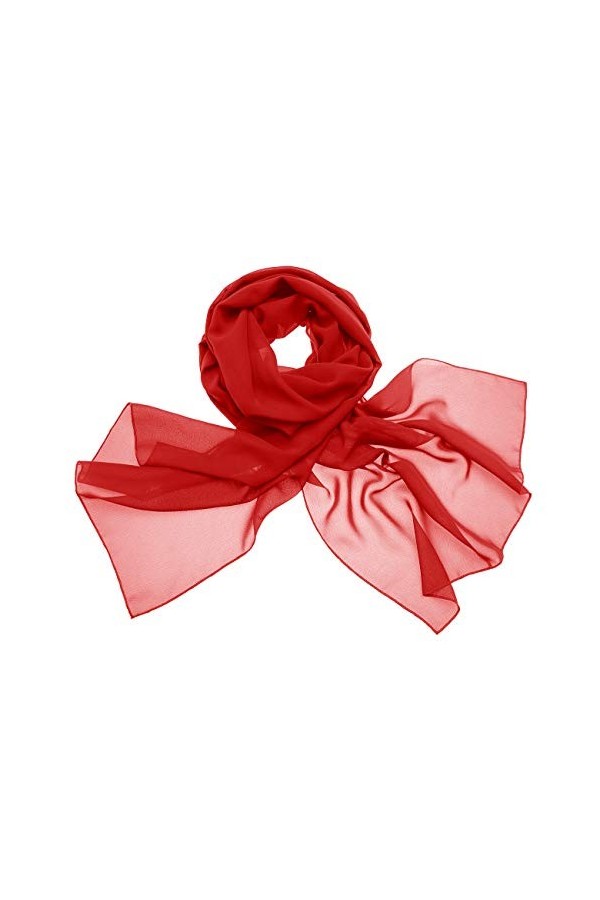 Dresstells, Femme pashmina châle écharpe étole en mousseline polyester printemps/été,Vert,190cm×70cm