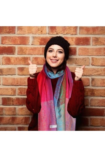 Minicloss Écharpe chaude pour femme, Couleur, taille unique