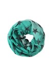 Glamexx24 Nouvelle collection écharpe avec étoile écharpe tubulaire femme écharpe longue loop foulard COUVERTURE
