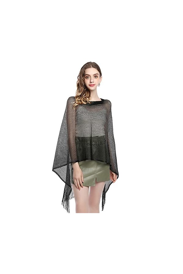 TTPSRY Châles Et écharpes Métalliques étincelants Par Dame Robes De Soirée Chatoyantes Étole Pour Femme Soirée Cérémonies Fêt