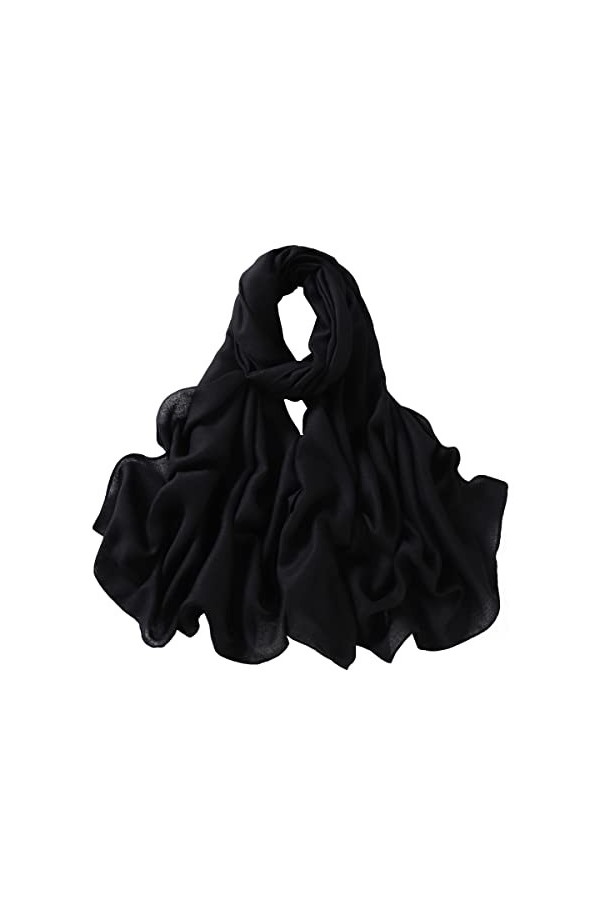 KOOYOL Echarpe pour Femmes écharpes châle Pashmina Chale Wrap Automne Hiver Etoles pour Soirée Cérémonies Fêtes Mariage