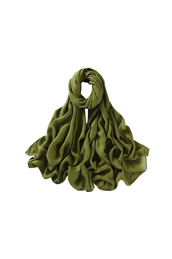 KOOYOL Echarpe pour Femmes écharpes châle Pashmina Chale Wrap Automne Hiver Etoles pour Soirée Cérémonies Fêtes Mariage