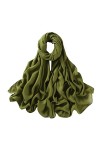 KOOYOL Echarpe pour Femmes écharpes châle Pashmina Chale Wrap Automne Hiver Etoles pour Soirée Cérémonies Fêtes Mariage